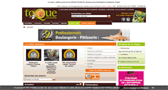 Desktop Screenshot of latoque.fr