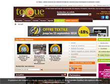 Tablet Screenshot of latoque.fr